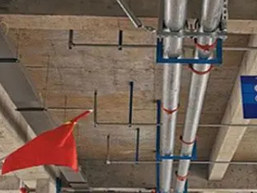 安多管廊支架的安装方法